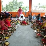 sai-volunteers-ladies-performing-paduka-pooja-at-sri-sathya-sai-center-simalchaur