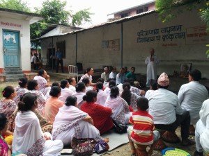 14e.speech after Bhajan n Before aarati at Bharatpur Jail            