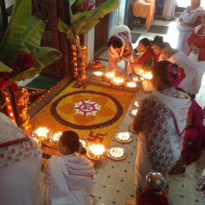 Deepavali  on 23 November night at a Sai Center